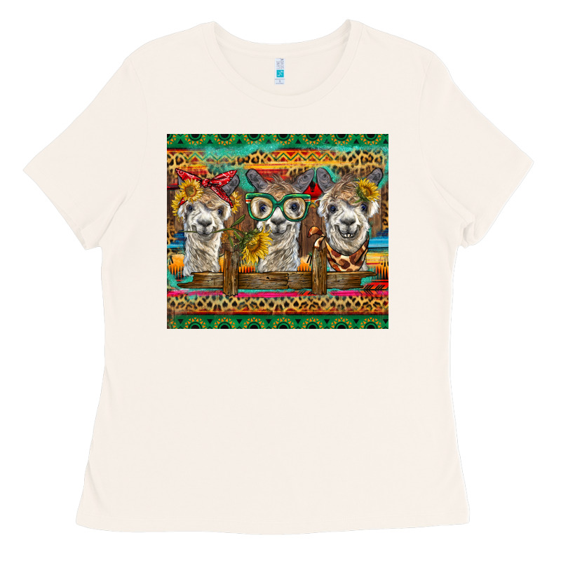Alpacas Ladies Tee by BarkalooDesign | Teevron