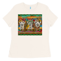Bone alpacas Ladies Tee - BarkalooDesign
