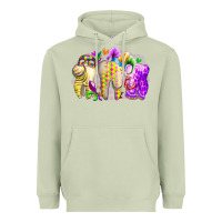 Matcha mardi gras tooth Heavyweight Hoodie - RacoonDesign