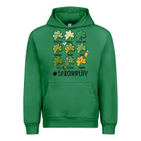 Emerald teacher st.patrick's Urban Hoodie - MaliasSmallBusiness