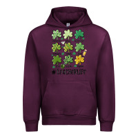 Mauve Wine teacher st.patrick's Urban Hoodie - MaliasSmallBusiness