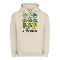 Pigment French Oak teacher st.patrick's Urban Hoodie - MaliasSmallBusiness