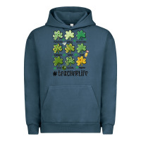 Pigment Midnight Navy teacher st.patrick's Urban Hoodie - MaliasSmallBusiness