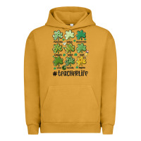 Pigment Peanut Butter teacher st.patrick's Urban Hoodie - MaliasSmallBusiness