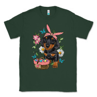 Sports Green Easter Dachshund Classic Tee - RanaPortraitStore