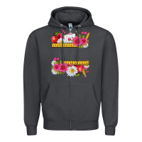 Smoke floral teacher Zipper Hoodie - texasbilliewilder
