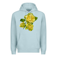 Blue Mist st. patrick rose Premium Hoodie - LillyAllenDesigns