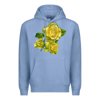 Colony Blue st. patrick rose Premium Hoodie - LillyAllenDesigns