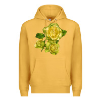 Mustard st. patrick rose Premium Hoodie - LillyAllenDesigns