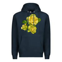 Navy st. patrick rose Premium Hoodie - LillyAllenDesigns