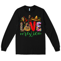 Black Love Mexico Long Sleeve Tee - RanaPortraitStore