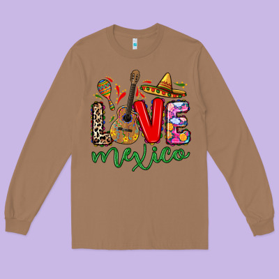Long Sleeve Tee Love Mexico