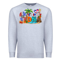 Heather Grey it's in my dna Premium Sweatshirt - AdoDesignShop