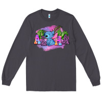 Smoke aloha stitch Long Sleeve Tee - AdoDesignShop