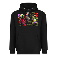 Black mardi gras Heavyweight Hoodie - RacoonDesign