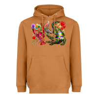 Meerkat mardi gras Heavyweight Hoodie - RacoonDesign