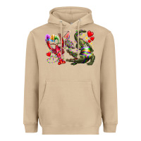 Mushroom mardi gras Heavyweight Hoodie - RacoonDesign