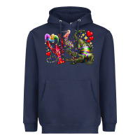 Navy mardi gras Heavyweight Hoodie - RacoonDesign
