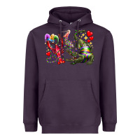 Plum mardi gras Heavyweight Hoodie - RacoonDesign