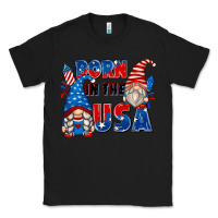 Black born in the usa Classic Tee - Zillion Design Studio