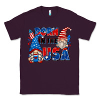 Plum born in the usa Classic Tee - Zillion Design Studio