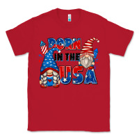 Red born in the usa Classic Tee - Zillion Design Studio