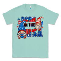 Seafoam born in the usa Classic Tee - Zillion Design Studio