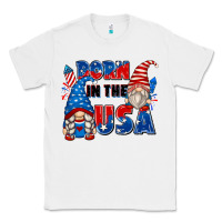 White born in the usa Classic Tee - Zillion Design Studio