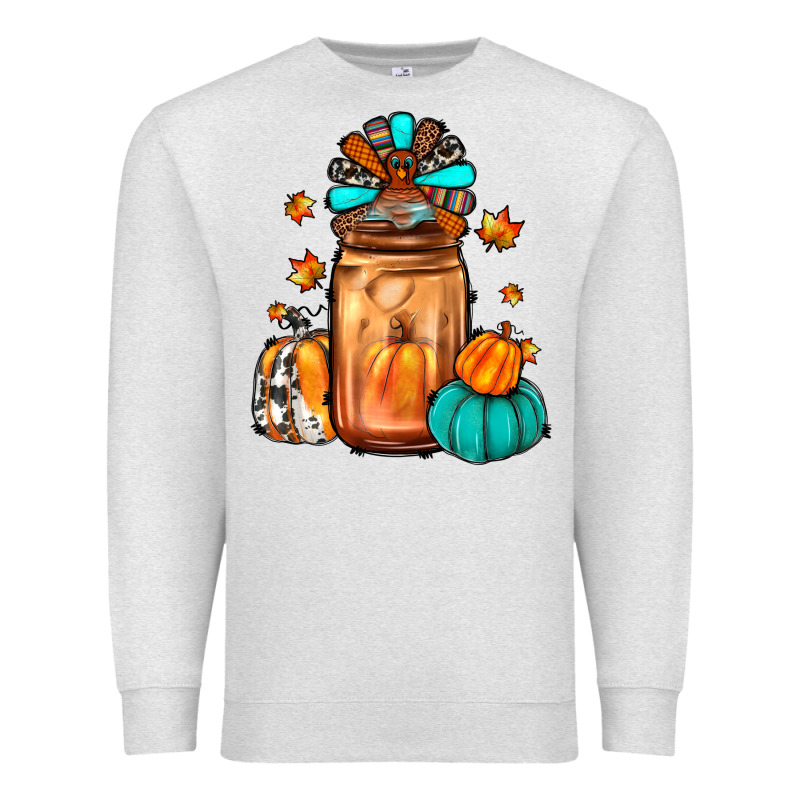 Thanksgiving Coffee Premium Sweatshirt by JahusDesignShop | Teevron
