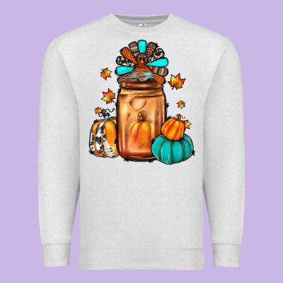 Thanksgiving Coffee Premium Sweatshirt Designed By Jahusdesignshop