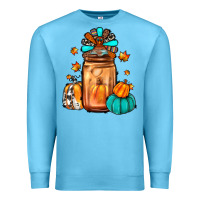 Ocean Blue thanksgiving coffee Premium Sweatshirt - JahusDesignShop