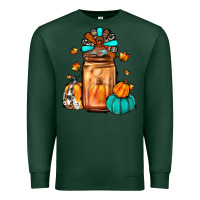 Sports Green thanksgiving coffee Premium Sweatshirt - JahusDesignShop