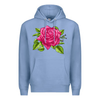 Colony Blue perfume delight rose Premium Hoodie - LillyAllenDesigns