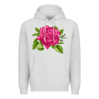 Dove Grey perfume delight rose Premium Hoodie - LillyAllenDesigns