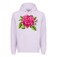 Lilac perfume delight rose Premium Hoodie - LillyAllenDesigns