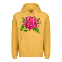 Mustard perfume delight rose Premium Hoodie - LillyAllenDesigns
