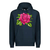 Navy perfume delight rose Premium Hoodie - LillyAllenDesigns