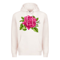 Pale Pink perfume delight rose Premium Hoodie - LillyAllenDesigns