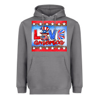 Storm love america gnome Heavyweight Hoodie - HRA Design Shop