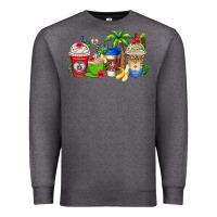 Charcoal Heather dominican republic coffee cups Premium Sweatshirt - AdoDesignShop