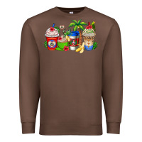 Chestnut dominican republic coffee cups Premium Sweatshirt - AdoDesignShop