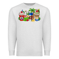 Oatmeal Heather dominican republic coffee cups Premium Sweatshirt - AdoDesignShop