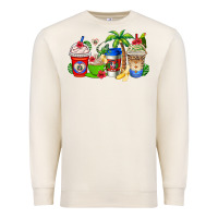 Sandshell dominican republic coffee cups Premium Sweatshirt - AdoDesignShop