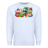 White dominican republic coffee cups Premium Sweatshirt - AdoDesignShop