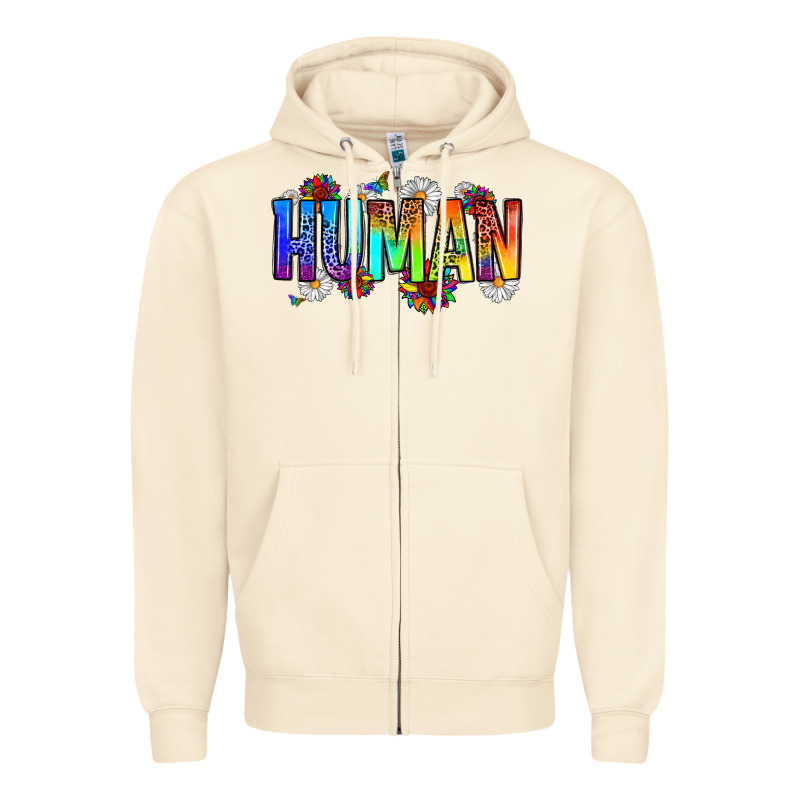 Human Zipper Hoodie by Zillion Design Studio | Teevron