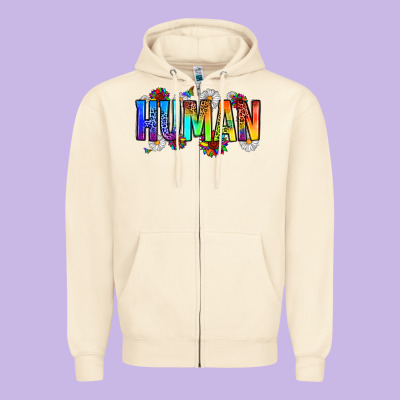 Human Zipper Hoodie Designed By Zillion Design Studio