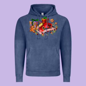 Cowgirl Hat With Gifts And Cookies Vintage Hoodie Designed By Adodesignshop