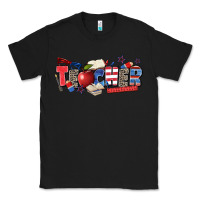 Black American teacher Classic Tee - Zillion Design Studio