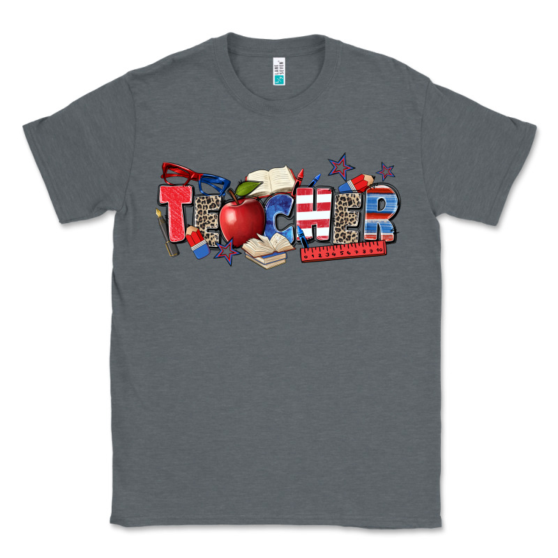 American Teacher Classic Tee by Zillion Design Studio | Teevron