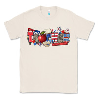 Natural American teacher Classic Tee - Zillion Design Studio